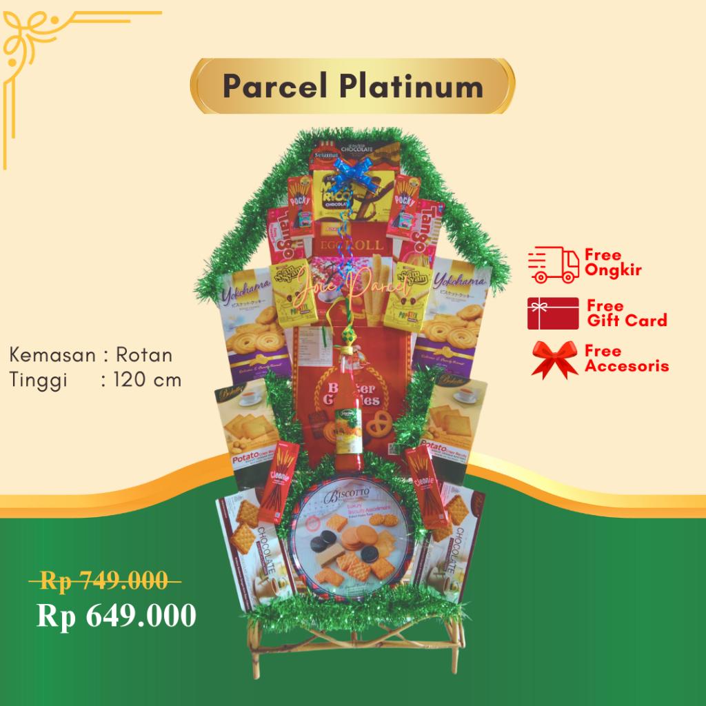 

Joy Parcel - Parcel Hampers Bingkisan Mewah Idul Fitri