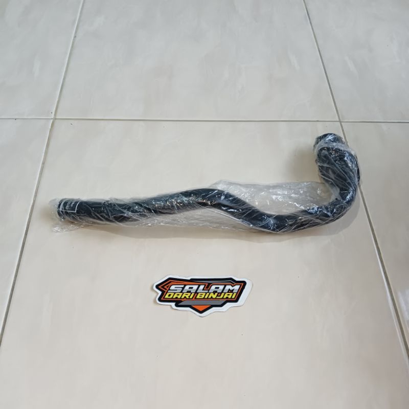 LEHER KNALPOT / LEHER SAMBUNGAN KNALPOT STANDART HITAM VARIO 125 OLD