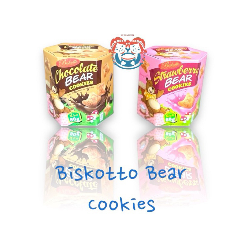 

Biskitop hello panda bear cookies 80gr