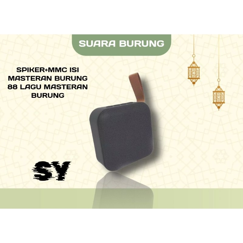 SPEAKER MP3 88 MASTERAN BURUNG