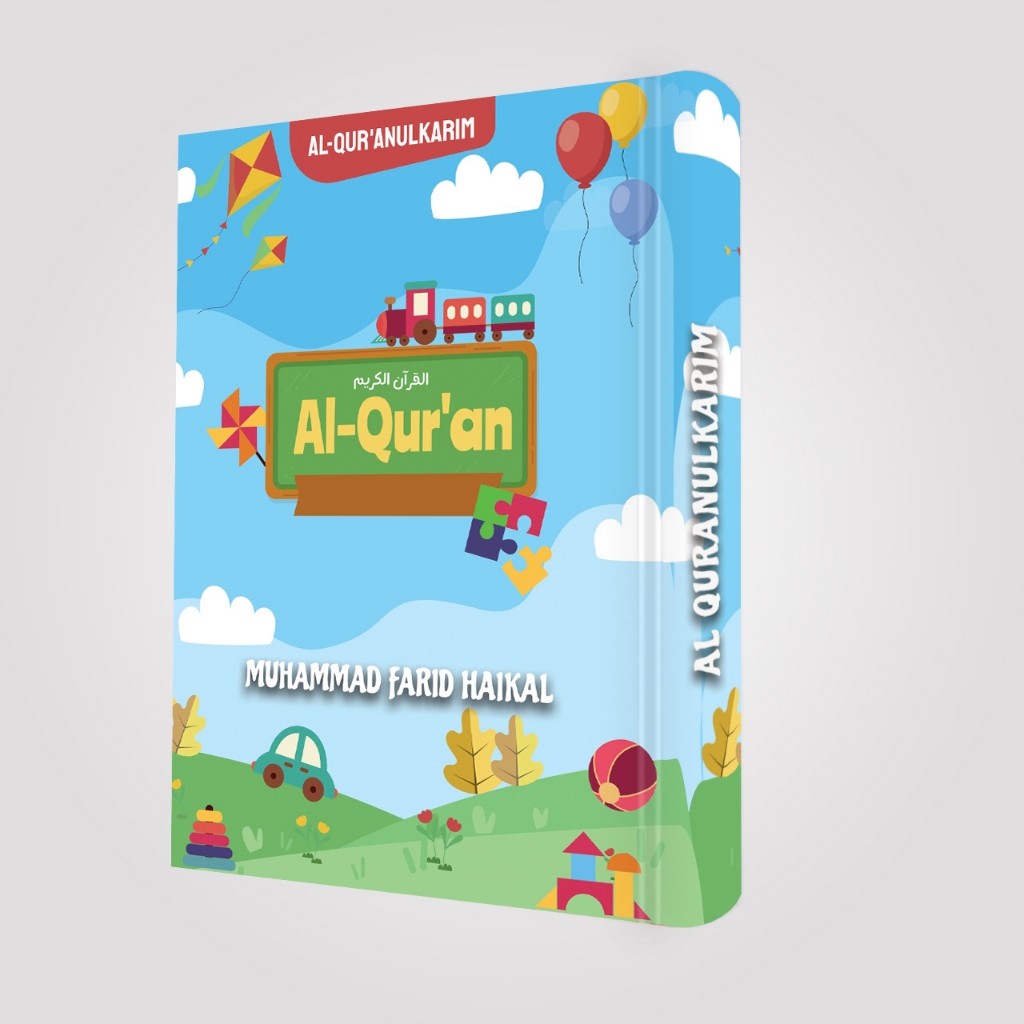 (Bisa Custom Nama / Design) Al- Quran Custom - Quran Anak - Quran Belajar - Quran Tajwid | HADIAH