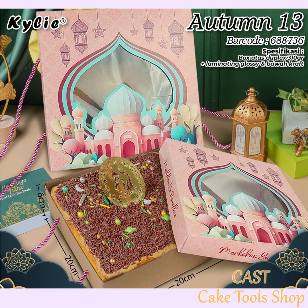 

Dus Kotak Kue Idul fitri 20x20x6 cm