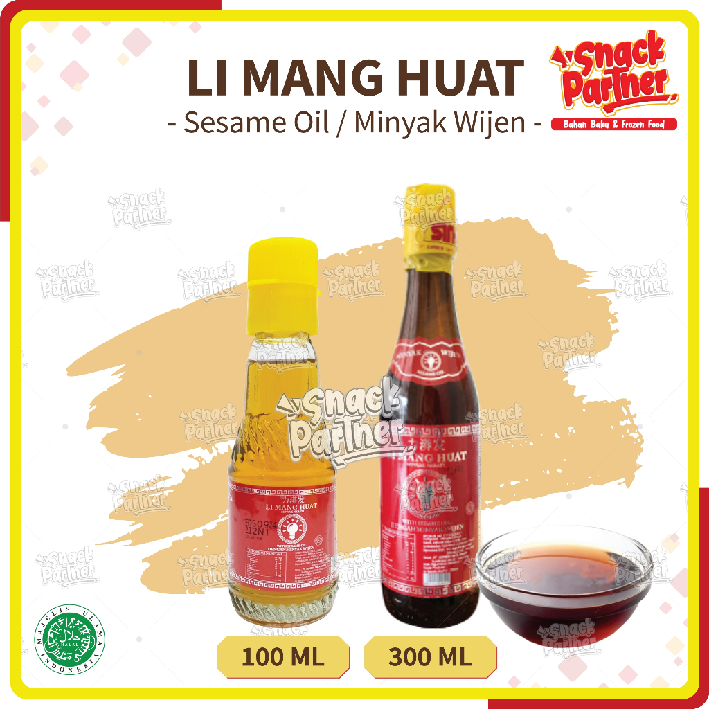 

LI MANG HUAT - MINYAK WIJEN 100 / 300 ML - Sesame Oil LMH 100ML 300ML