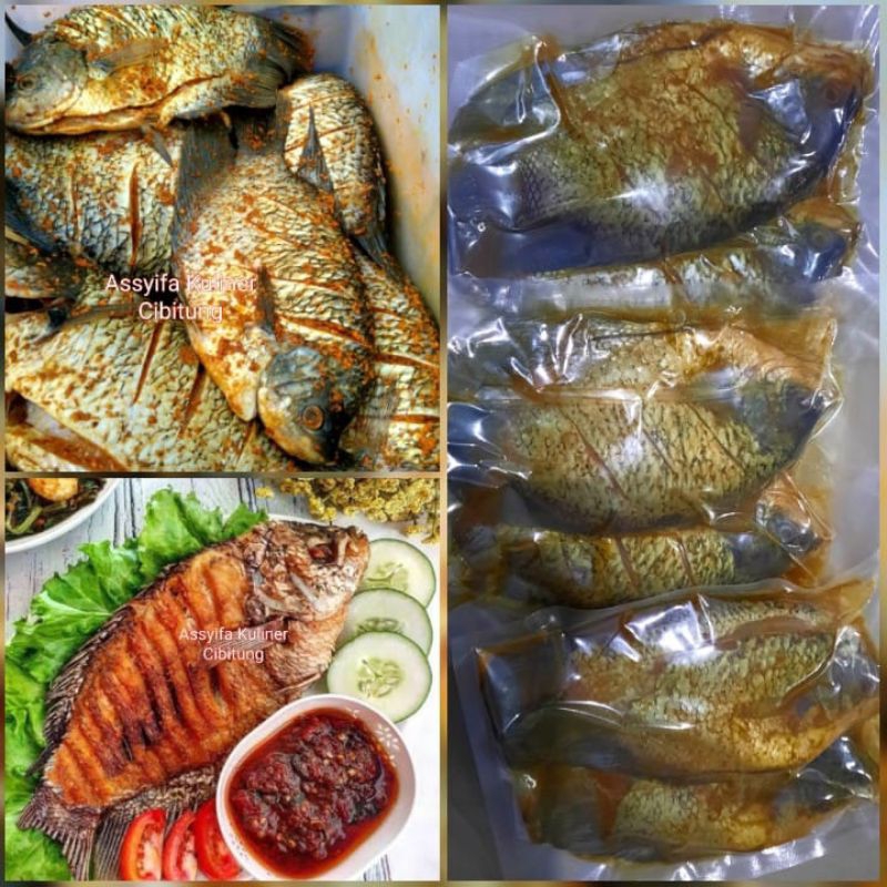 

Ikan Gurame/ Gurame Marinasi Bumbu Kuning Rempah Nusantara Praktis Tinggal Goreng/ Bakar