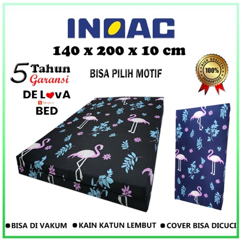 INOAC Kasur Busa Uk 140 x 200 x 10 cm Garansi 5 Tahun