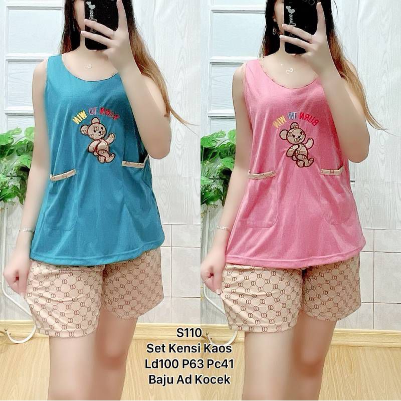 Baju Tidur Yukensi babydoll kaos tebel