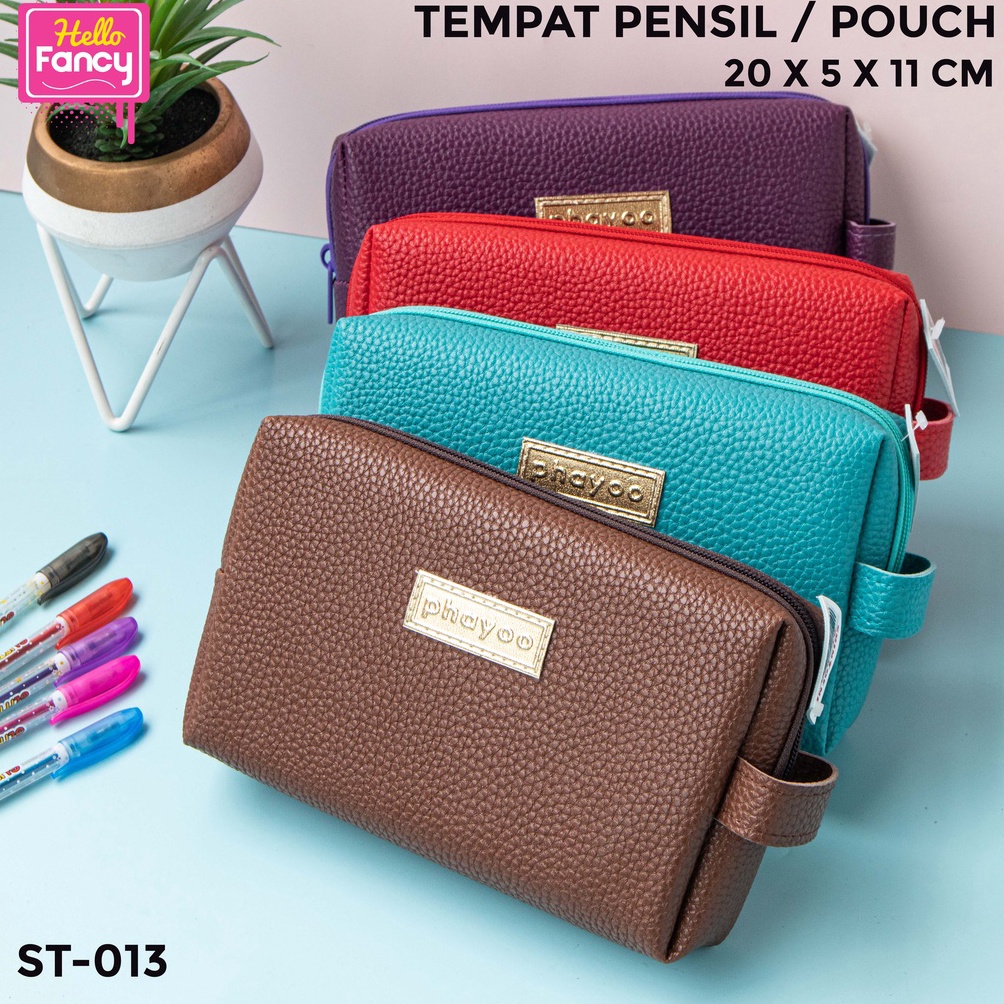 

Kirim sekarang Tempat Pensil Alat Tulis Kotak Pensil Kulit Pencil Case ST13 9VY