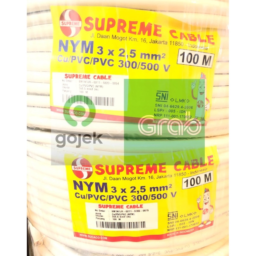 Qu KABEL NYM SUPREME 3X25 METERAN PERMETER