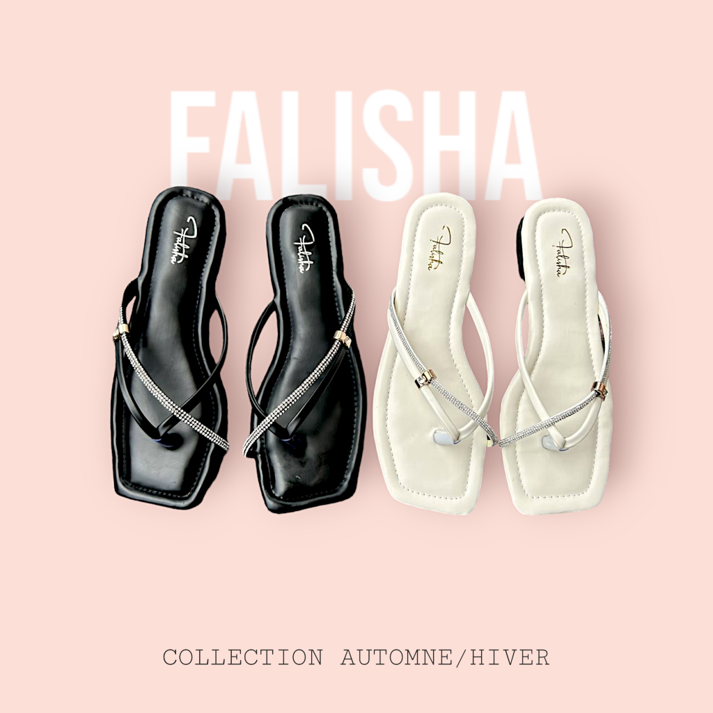 FALISHA.ID DF-03 sendal Sandal FALISHA.ID DF-03 sendal slop/sandal rumah / sandal wedges baru /Sanda