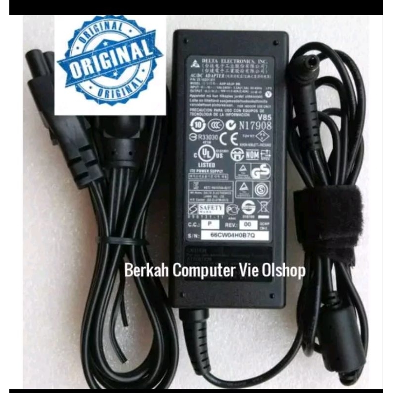 Adaptor Charger Acer Aspire Z3-451 Z5 451 19V 3.42A Delta Original