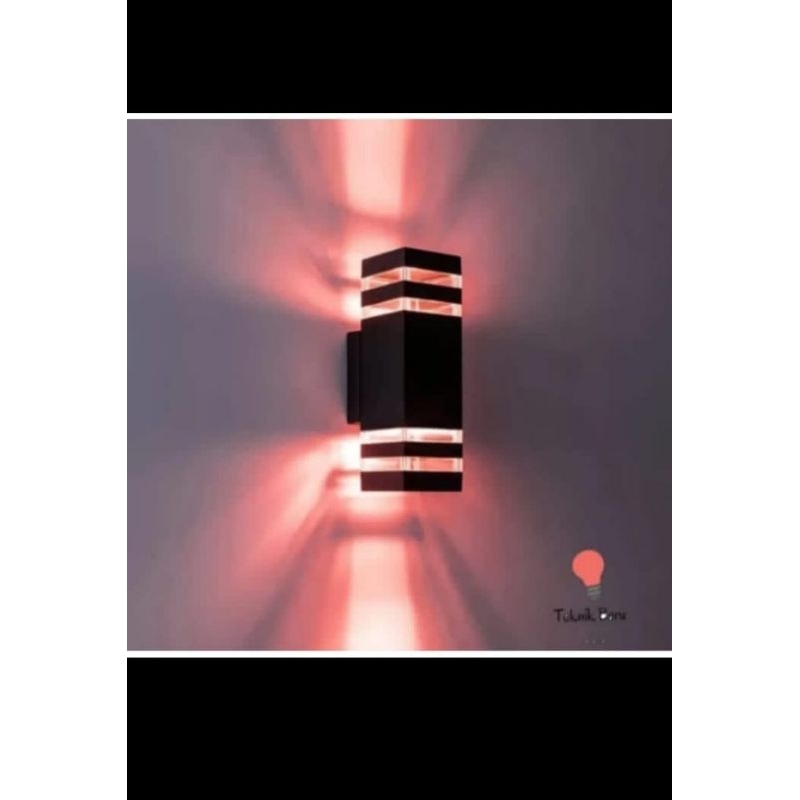 lampu hias dinding tempel dekorasi taman ukir Outdor indoor