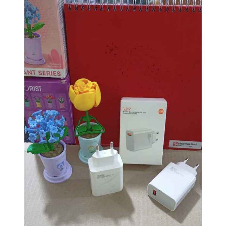 YG Batok Kepala Casan Adaptor Travel Xiaomi 33W