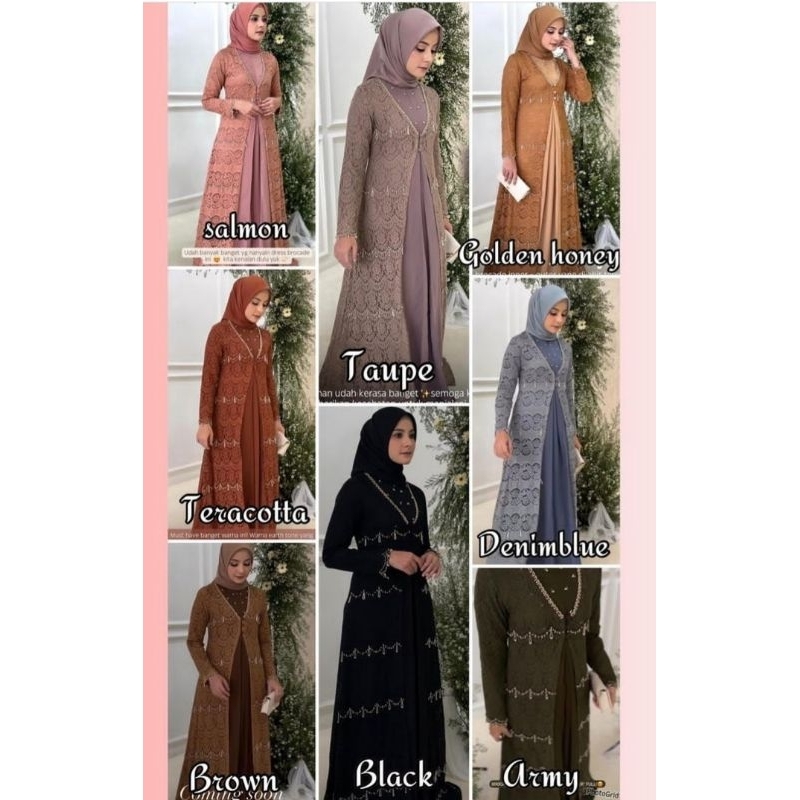 KHANZA LUXURY DRESS BY JAVINA