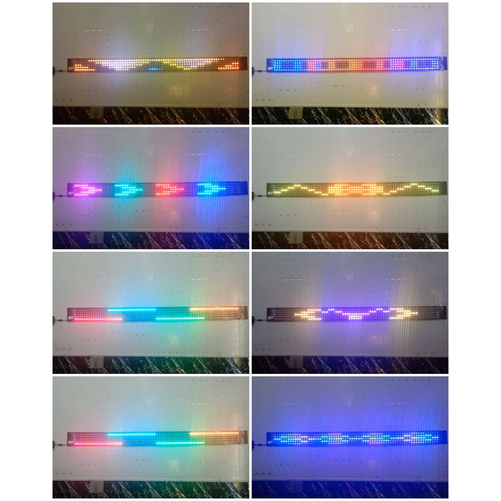 STROBOKACA RUNNING TEXT VERSI ARAB 5 BARIS 12V/24V