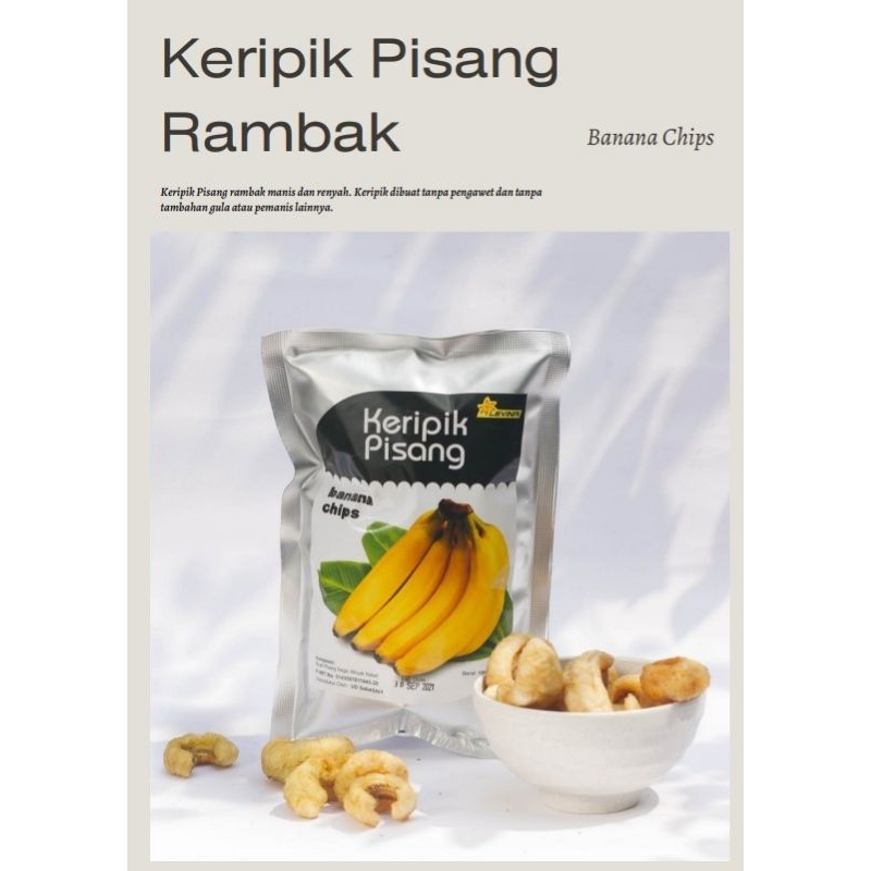 

Kripik Apel, Kripik Salak, Kripik Mangga, Kripik Pisang, Kripik Kelapa, ﻿Kripik Tape , Kripik Jamur, Kripik Bakso, Kripik Ubi Ungu, Kripik Kentang 100gram /pack