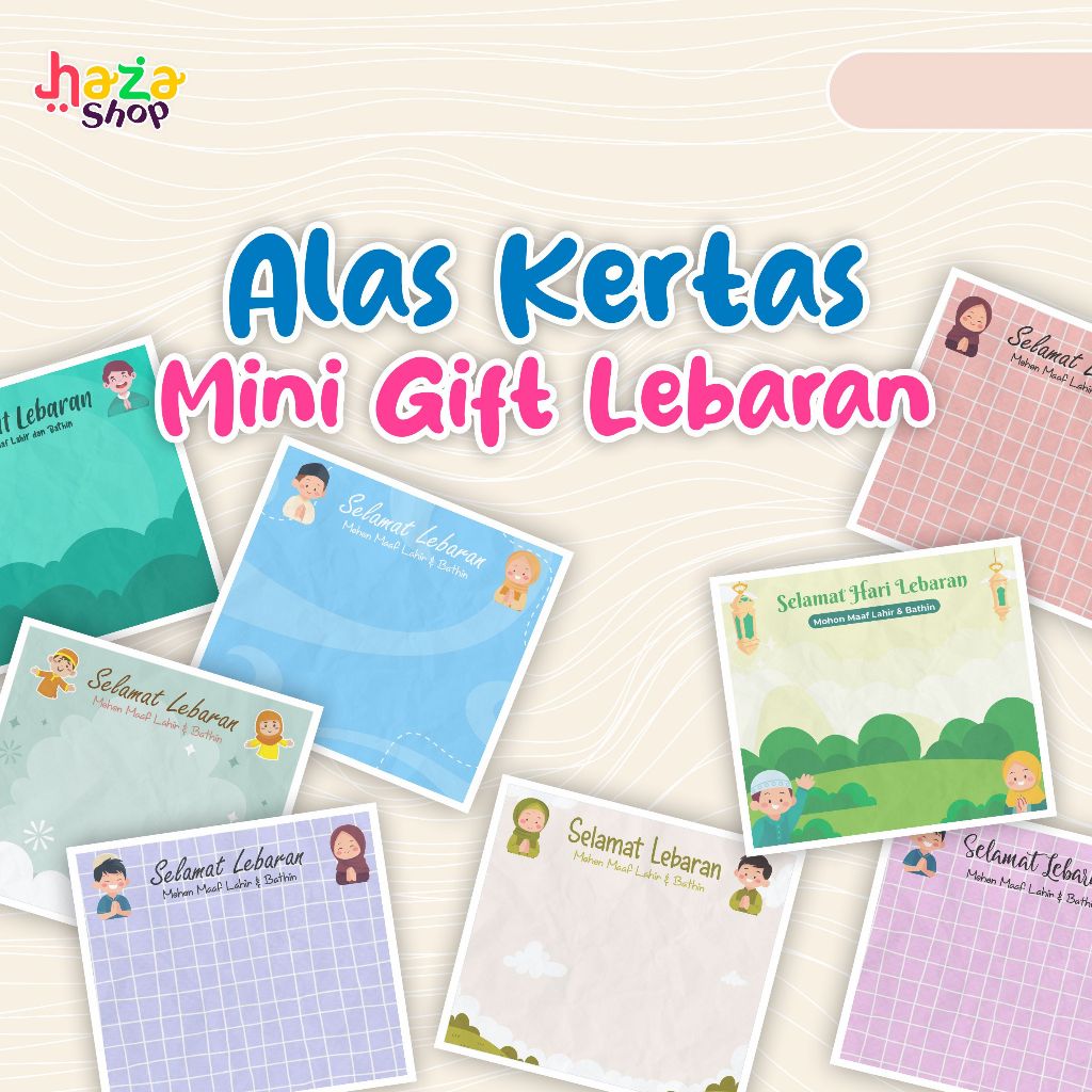 

Alas Packing Edisi Lebaran | Mini Gift Snack | Paper Aksesoris | FREE PLASTIK | Kertas Dudukan | Cute Paper | Alas Packaging Snack | Amplop sedotan lebaran
