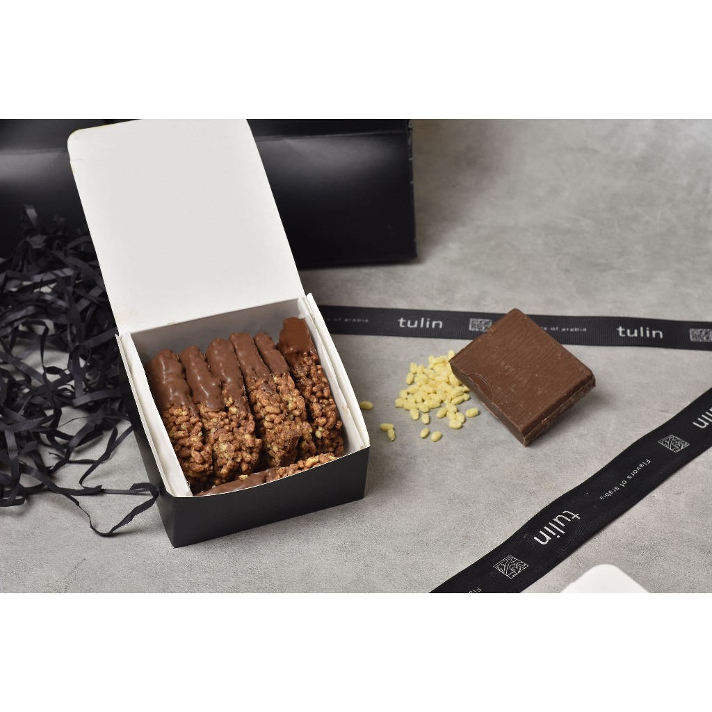 

rice crispy choco, crunchiness in every bite, callebaut ,coklat