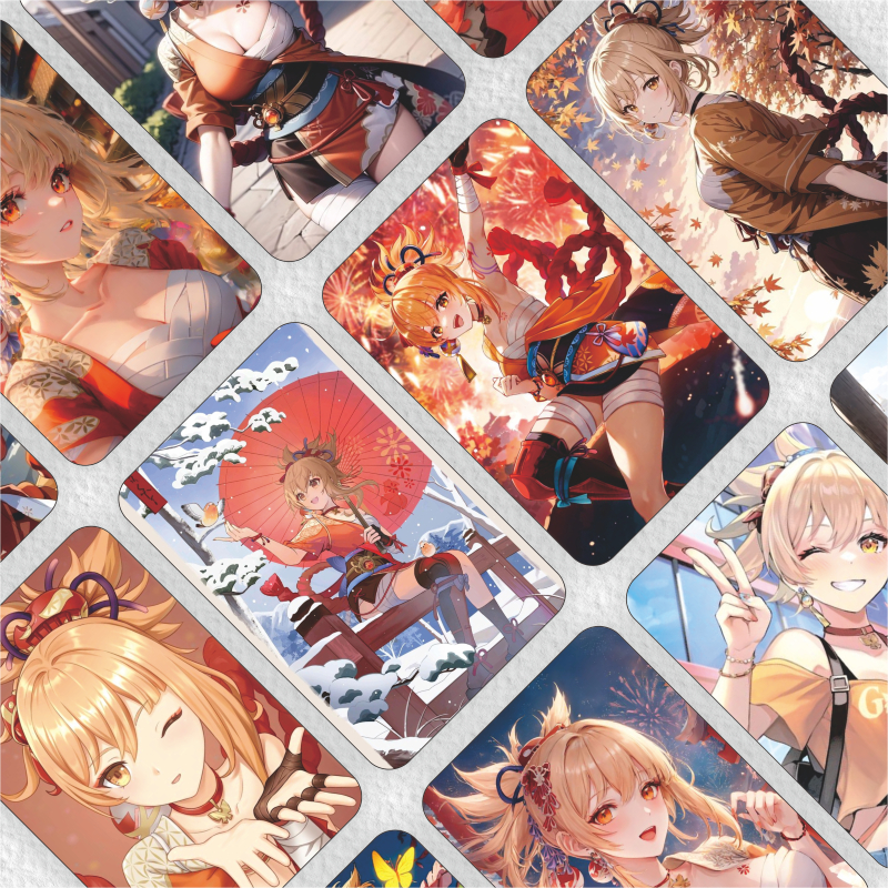 Photocard GENSHIN IMPACT [ YOIMIYA ] | Photocard GAME/genshin impact/yoimiya/hoyoverse/genshin impac