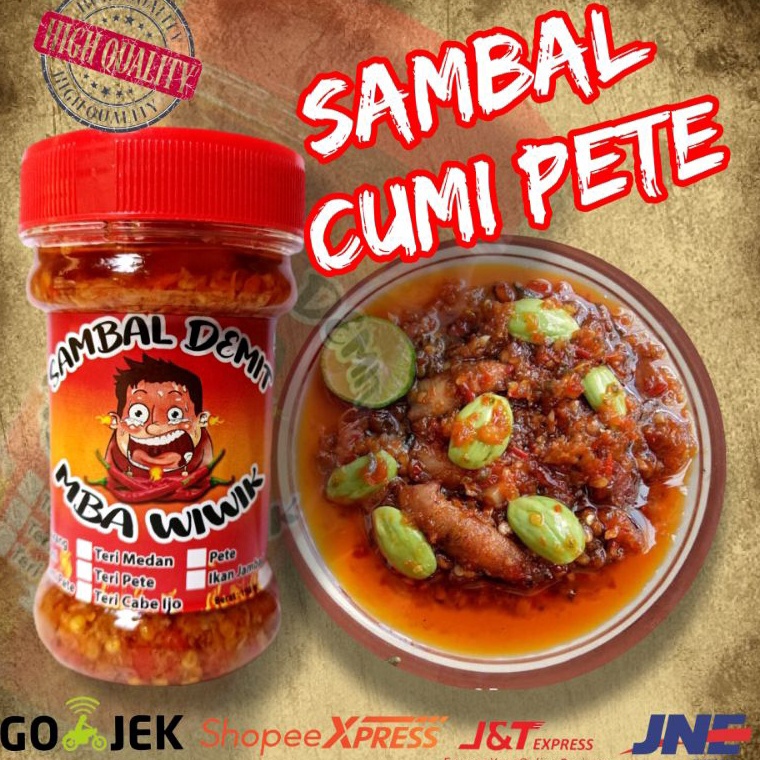 

IQL443 Dikon SAMBAL CUMI PETE PEDAS SAMBAL BABY CUMI PETE MAKANAN PEDAS MURAH SAMBAL DEMIT MBA WIWIK 15 GRAM