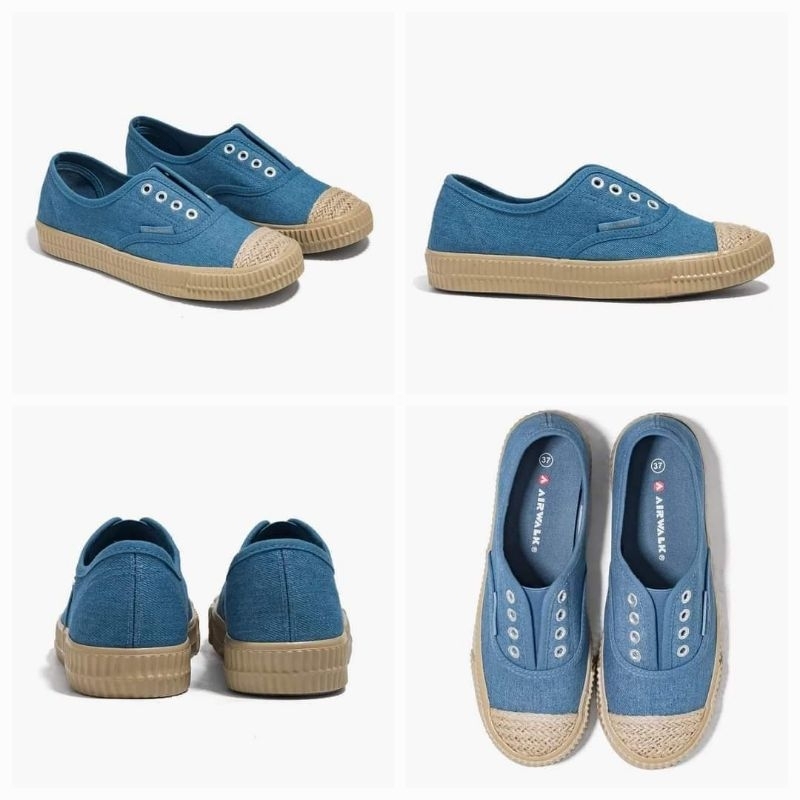 SALEEE 100% Original Airwalk Tarra- BIRU Women's Sneakers Shoes Kode Produk: AIWCL230503U23