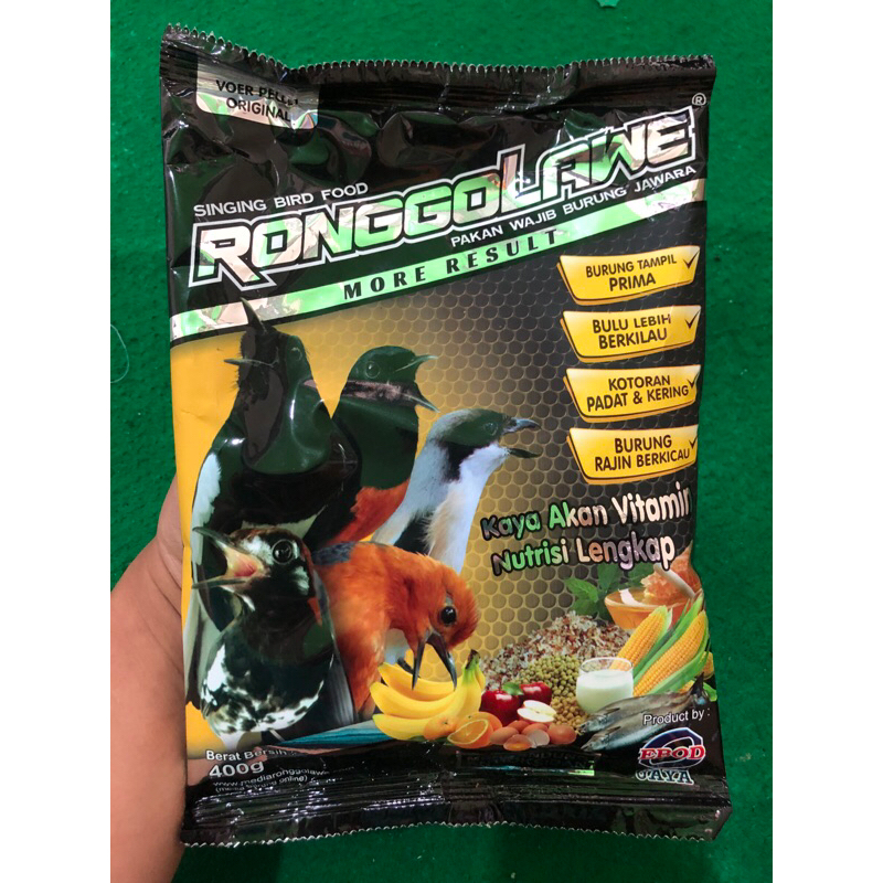 Ronggolawe Pakan Wajib Burung Juara