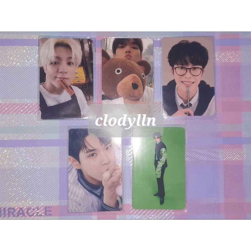 PC PHOTOCARD NCT JENO CAFE, TAEYONG BONEKA, DOYOUNG DICON, DOYOUNG BACK TO SCHOOL, JOHNNY AR CLIP ST