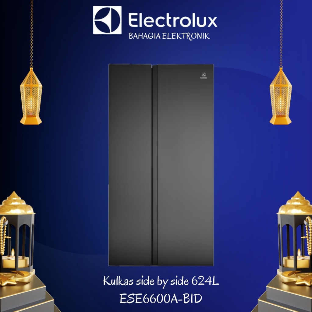 ELECTROLUX ESE6600A-B Kulkas side by side