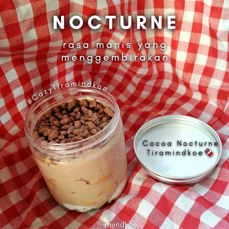 

Nocturne Cocoa Tiramindkoe Dessert Jar