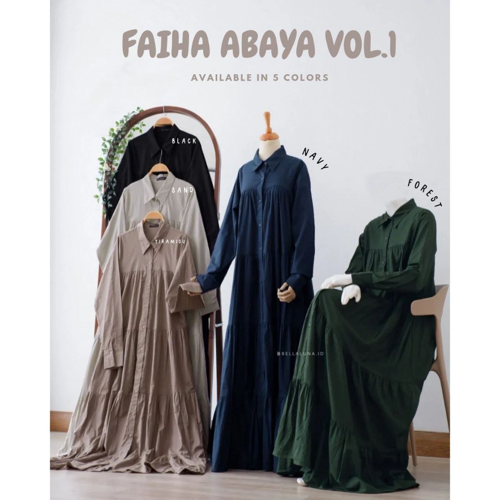 Faiha Abaya Vol. 1 by Bellaluna.id