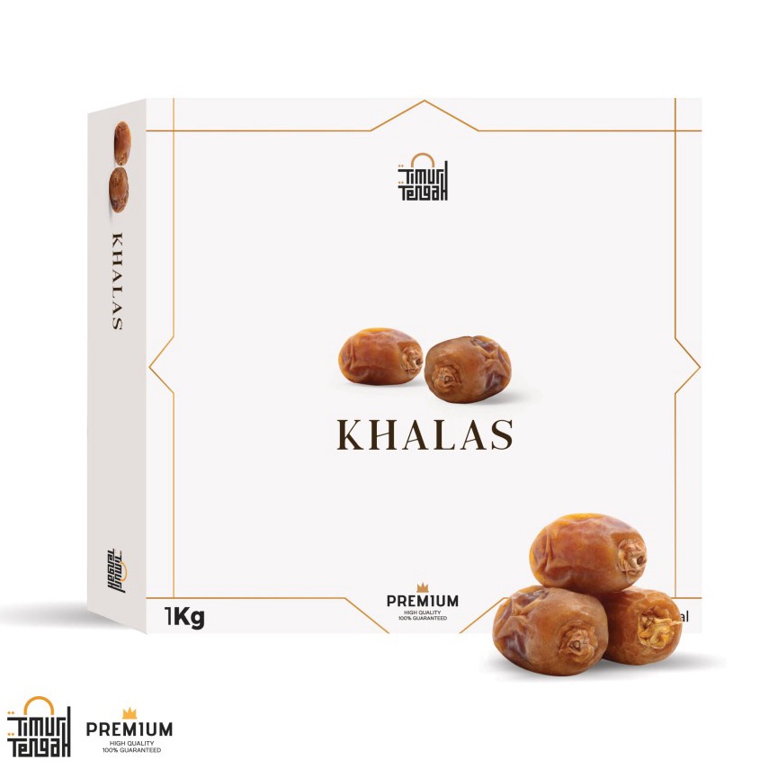 

IMW549 HEMAT PROMO Timur Tengah Kurma Khalas 1Kg Premium Original High Quality