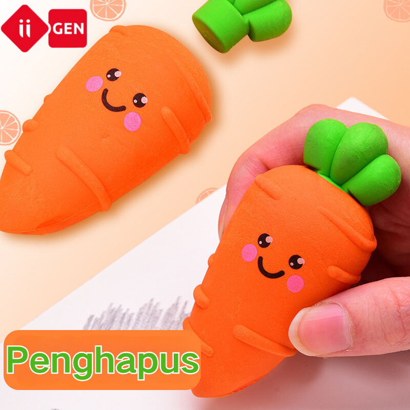 

Penghapus Wortel Penghapus Besar Khusus untuk Siswa Sekolah Dasar Potongan Super Besar untuk Anak TK Kartun Kreatif Lucu dan Lap Bersih Kulit Gajah Bata Karet Besar Hadiah Alat Tulis Hadiah Kecil