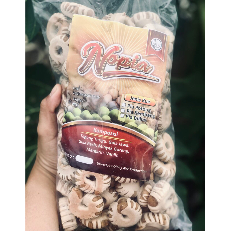 Pia kering Kembang berat 1Kg | Pia rasa enak isian banyak | Bisa COD