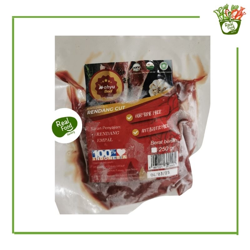 

GRASS FED BEEF - RENDANG CUT (WAHYU BEEF) 250g