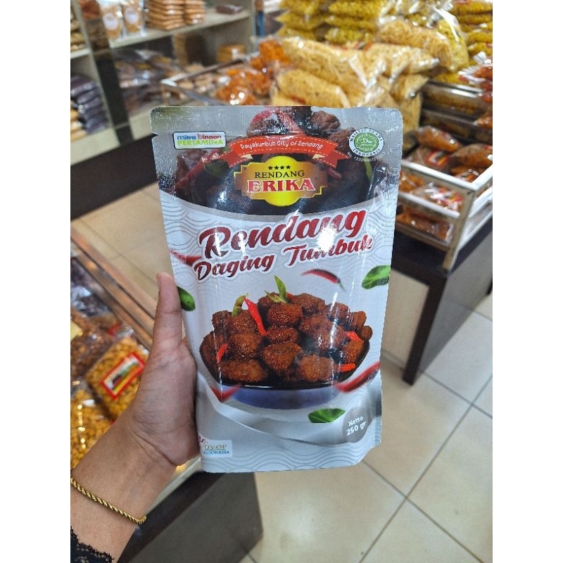 

rendang daging sapi tumbuk erika - 250 gram
