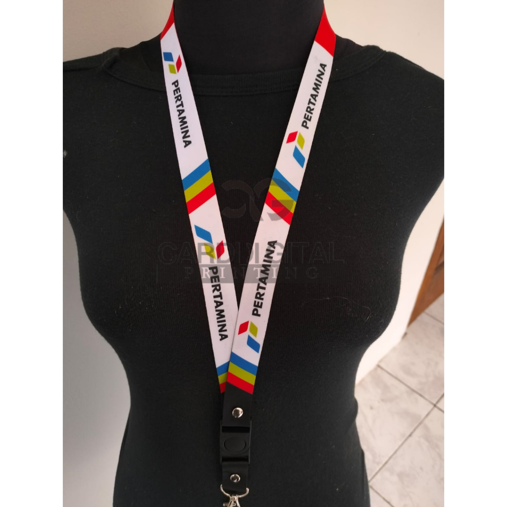 

Tali ID Card / Tali Lanyard printing PERTAMINA