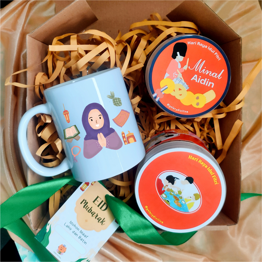 

DIVILINE Gift Idul Fitri Unik Hadiah Kado Hari Raya Eid Fitr Hampers