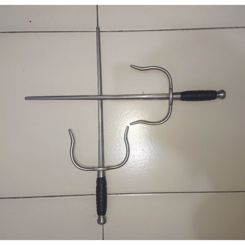 Trisula Pencak Silat | Alat Peraga Silat | Serampang Silat