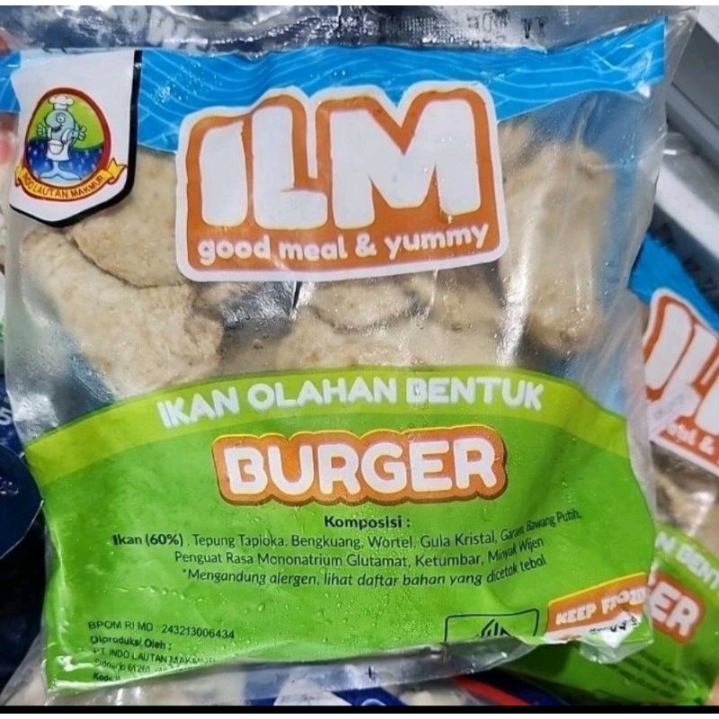 

ILM Frozen food olahan ikan bentuk panda bintang pempek kulit