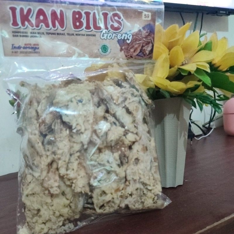 

keripik ikan bilis goreng