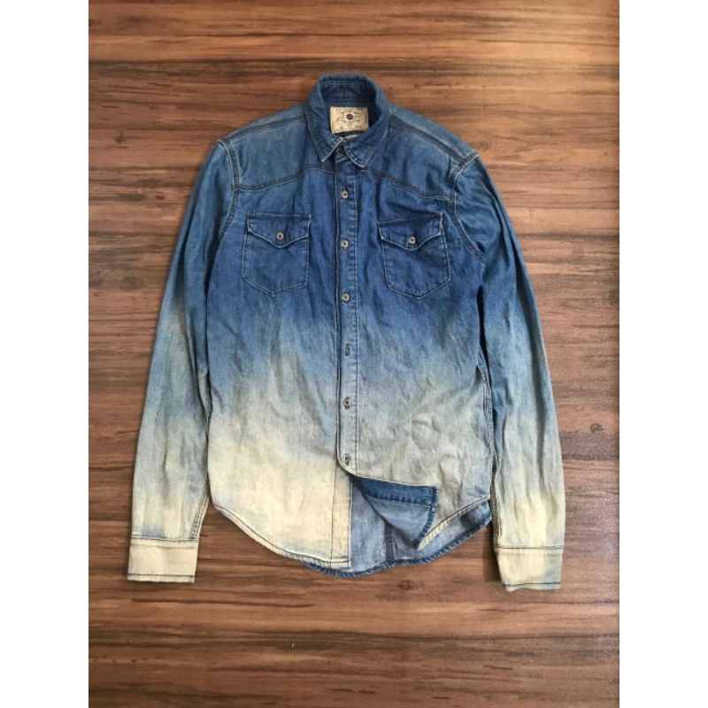 kemeja jeans Zara Man second bekas preloved Branded