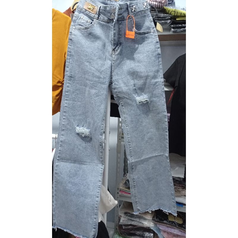 celana jeans kulot annora premium