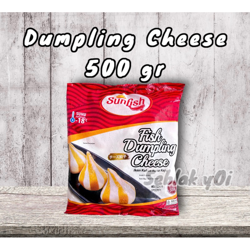 

Sunfish DUMPLING CHEESE / DUMPLING CHICKEN 500 gr