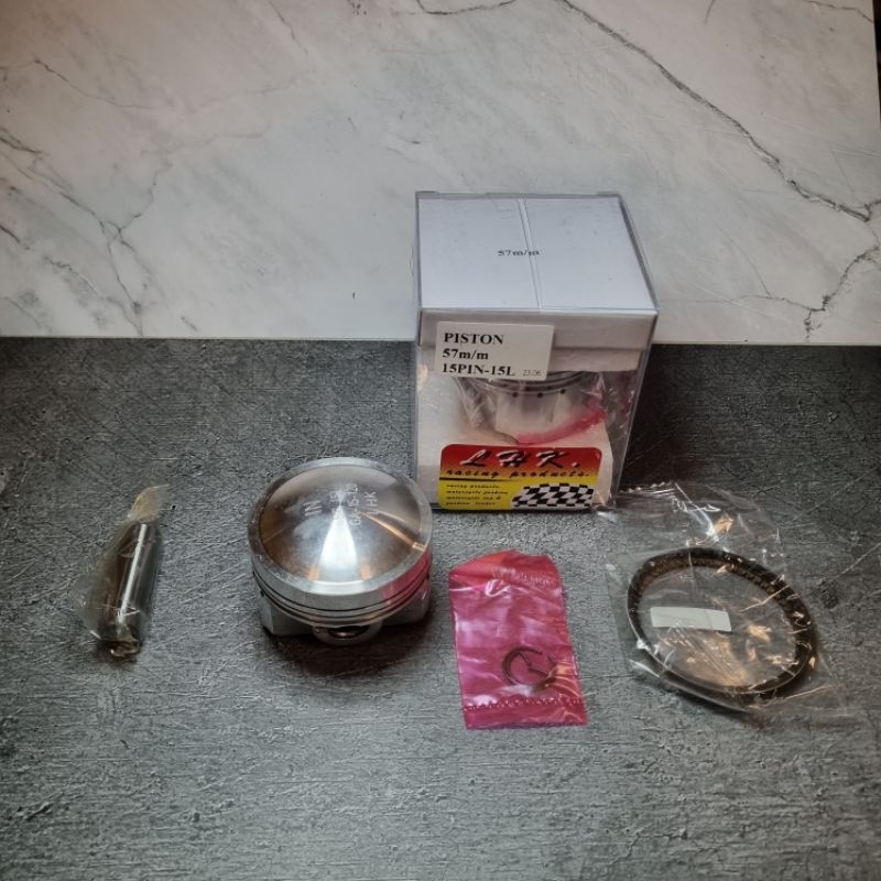 Piston Seher LHK 57 57MM PIN PEN 15 SET RING PISTON SEHER ORIGINAL LHK THAILAND