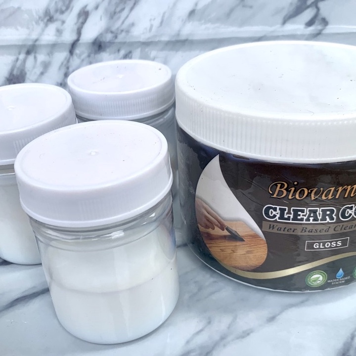 Kelebihan gaya kelebihan nilai Biovarnish Clear Coat  Biovarnish Repack  Varnish Kayu  Pernis Clear 