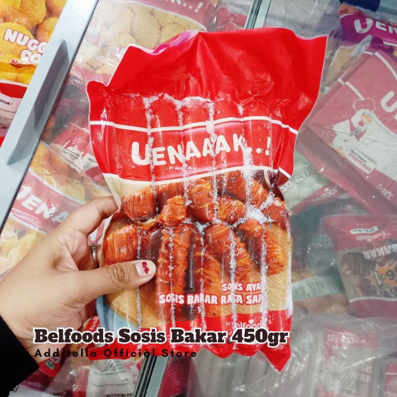 

ADDRIELLA Belfoods Sosis Bakar Jumbo/Mini 450gr | Belfoods/Frozenfood/Frozenfood Murah