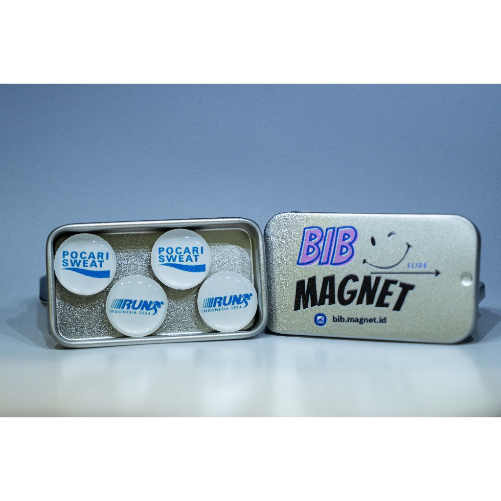 BIB Magnet marathon - Pocari Putih