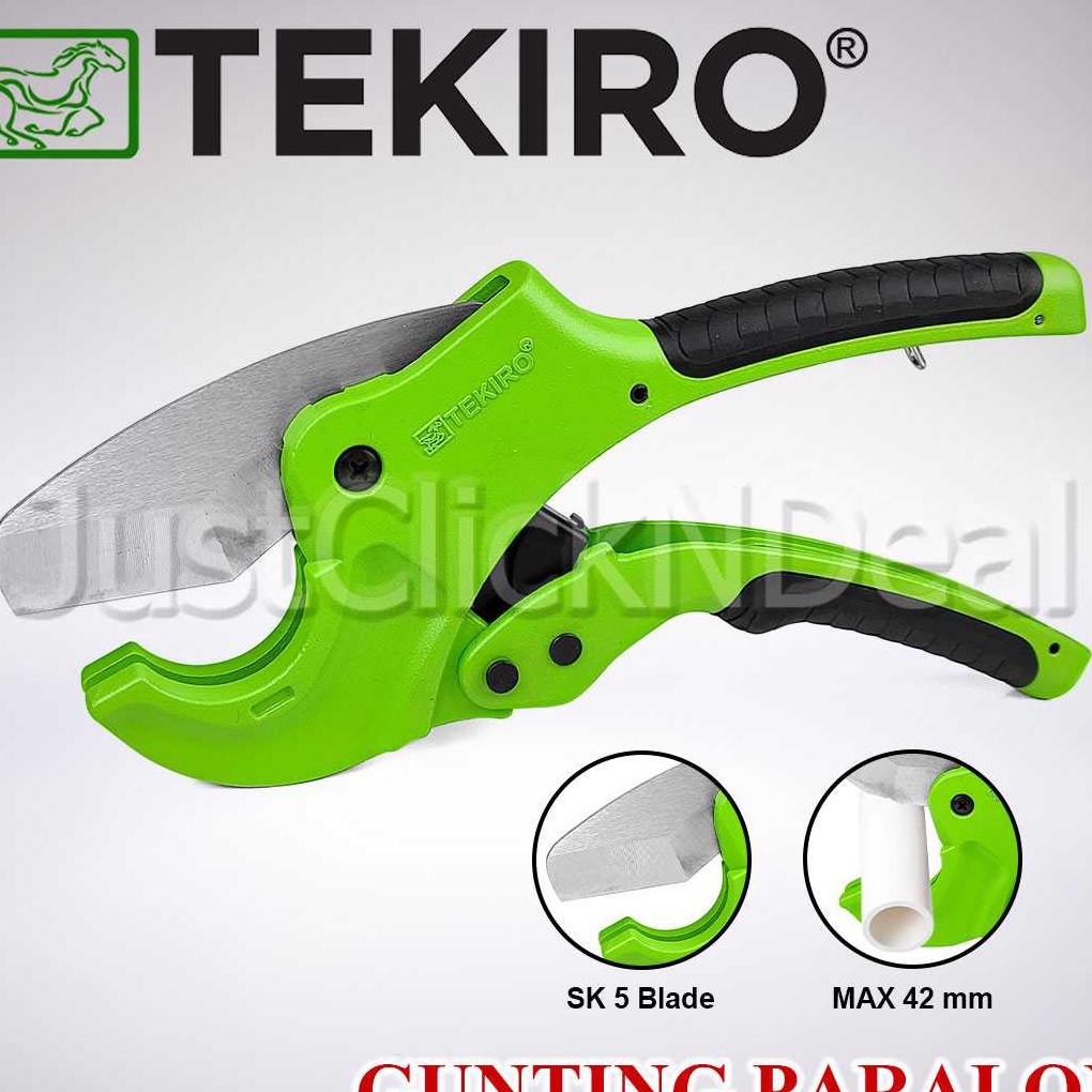

Belanja Santai Harga Mantap TEKIRO Gunting Pipa Air Paralon PVC 42 mm Pipe CutterTEKIRO Gunting Pipa Air Paralon PVC 42 mm Pipe Cutter
