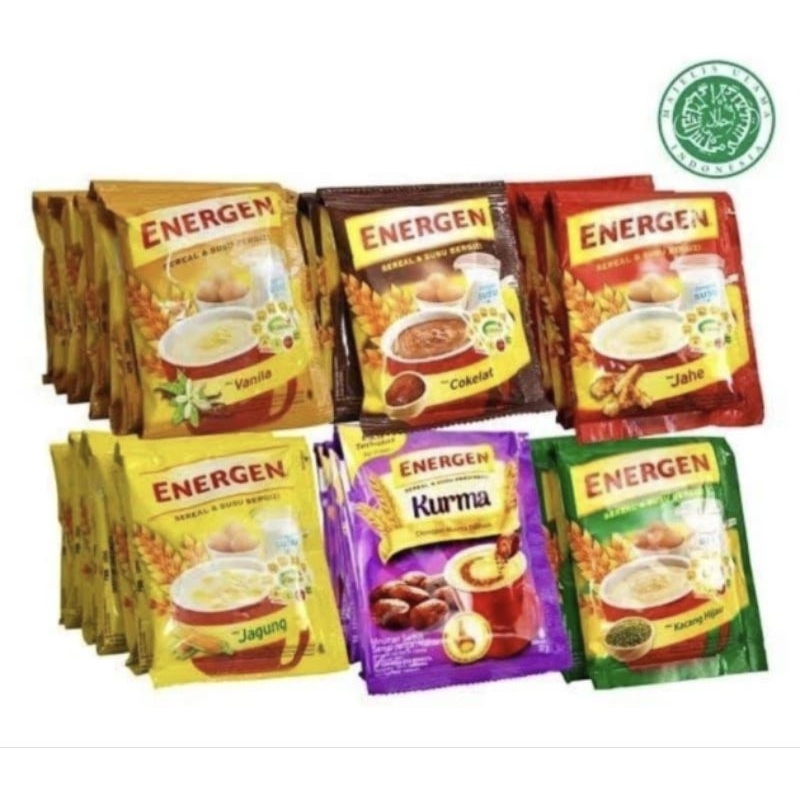 

Energen Minuman Sereal 1 Renceng (10 Sachet)
