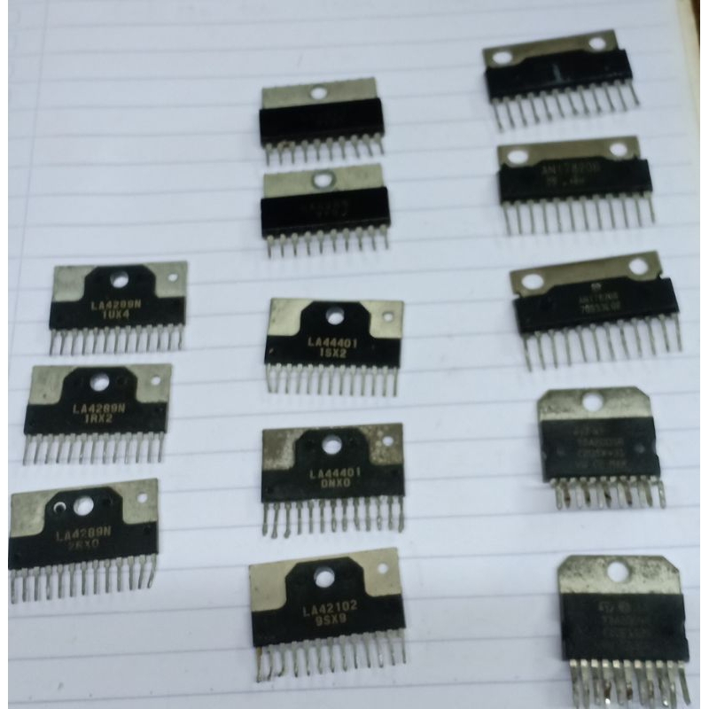 AN7522, AN17820B, LA4285, LA4287, LA4289N, LA44401, LA42102, TDA2005R, TDA2004R CABUTAN