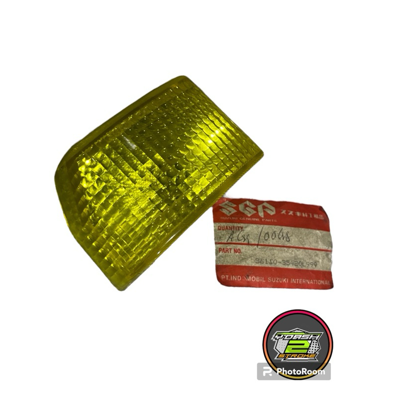 Mika Lampu Senja Suzuki RC 80 100 RC80 RC100 Bravo Kuning